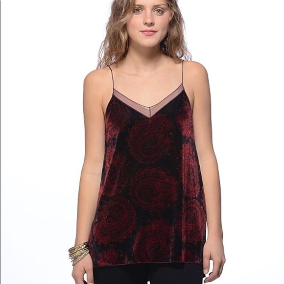 Free People Velvet Cami XS - Picture 1 of 3